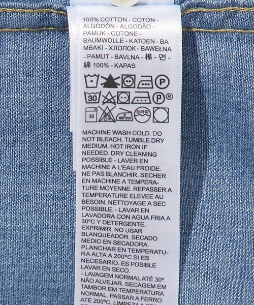 Levi's（リーバイス）の「リーバイス/Levi's リラックスフィット ウエスタンシャツ ストーンウォッシュ TOMBSTONE STONEWASH（シャツ/ブラウス・メンズ・ライトインディゴブルー・S/M/L/XL）」の2枚目の写真