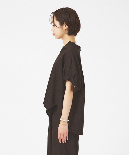 qualite（カリテ）の「【セットアップ対応】リネンライクアシメ