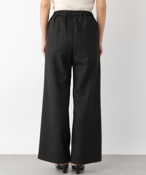 LEPSIM（レプシィム）の「リネン混タックワイドパンツ　904143（その他パンツ・レディース・ブラック/アイボリー・MEDIUM/LARGE）」の14枚目の写真