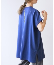 reca | バックロゴプリントワイドチュニックTシャツ(Tシャツ/カットソー)