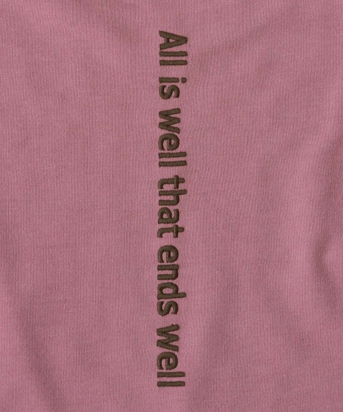 reca（レカ）の「バックロゴプリントワイドチュニックTシャツ（Tシャツ/カットソー・レディース・マスタード/アイボリー/チャコールグレー/グリーン系その他/オフホワイト/ピンク/ターコイズブルー・FREE）」の19枚目の写真