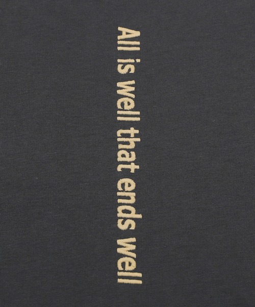 reca（レカ）の「バックロゴプリントワイドチュニックTシャツ（Tシャツ/カットソー・レディース・マスタード/アイボリー/チャコールグレー/グリーン系その他/オフホワイト/ピンク/ターコイズブルー/インディゴブルー・FREE）」の15枚目の写真
