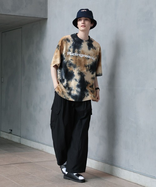 RAGEBLUE（レイジブルー）の「フラワー刺繍/ミリタリールーズカーゴパンツ/パラシュートパンツ（カーゴパンツ・メンズ・カーキ/ホワイト/ブラック・MEDIUM/LARGE）」の11枚目の写真