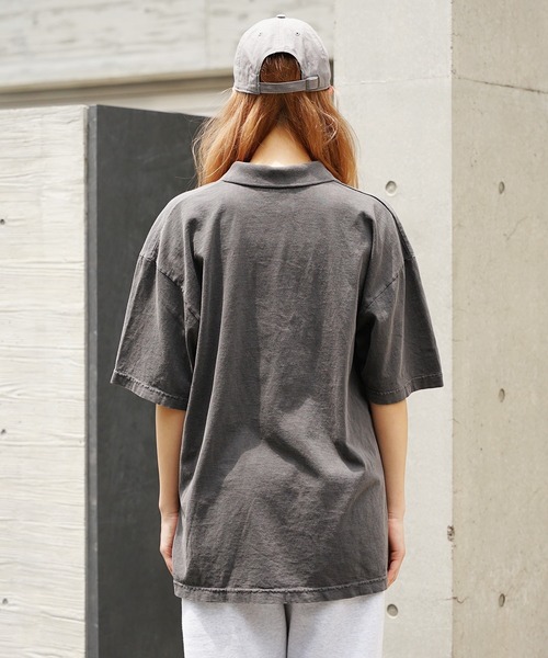 LOS ANGELES APPAREL(ロサンゼルスアパレル)の「LOS ANGELES APPAREL/ロサンゼルスアパレル S/S POLO SHIRTS S/Sポロシャツ(ポロシャツ・メンズ・スミクロ・L/XL/M)」の13枚目の写真