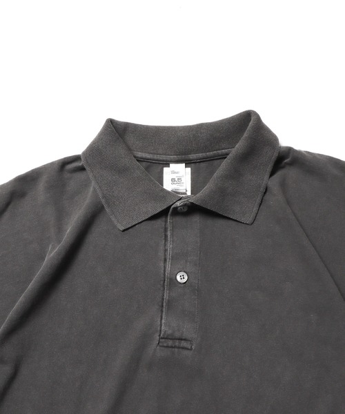 LOS ANGELES APPAREL(ロサンゼルスアパレル)の「LOS ANGELES APPAREL/ロサンゼルスアパレル S/S POLO SHIRTS S/Sポロシャツ(ポロシャツ・メンズ・スミクロ・L/XL/M)」の7枚目の写真