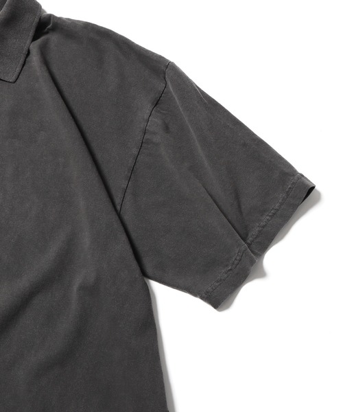 LOS ANGELES APPAREL(ロサンゼルスアパレル)の「LOS ANGELES APPAREL/ロサンゼルスアパレル S/S POLO SHIRTS S/Sポロシャツ(ポロシャツ・メンズ・スミクロ・L/XL/M)」の3枚目の写真