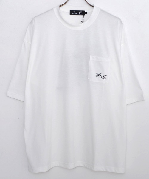 SILVER BULLET(シルバーバレット)の「『CavariA/キャバリア』CILLSKULプリント刺繍TEE(Tシャツ/カットソー・メンズ・サックスブルー/ブラック/ホワイト・L/M)」の9枚目の写真