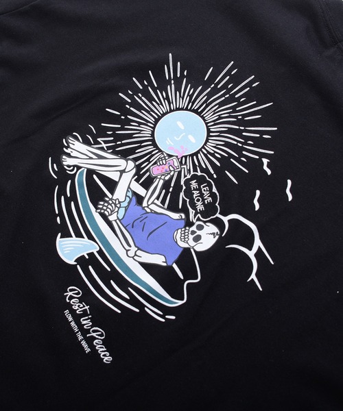 SILVER BULLET(シルバーバレット)の「『CavariA/キャバリア』CILLSKULプリント刺繍TEE(Tシャツ/カットソー・メンズ・サックスブルー/ブラック/ホワイト・L/M)」の21枚目の写真