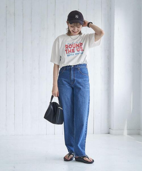 coen（コーエン）の「ヴィンテージライクツアーロゴTシャツ（Tシャツ/カットソー・レディース・ブラック/ベージュ/ホワイト・M/L）」の15枚目の写真