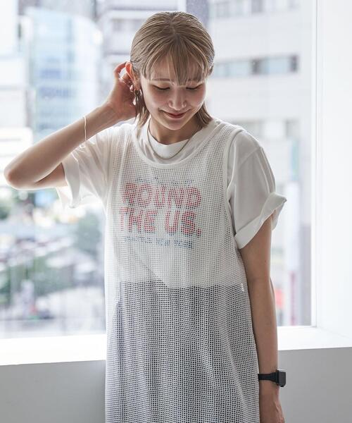 coen（コーエン）の「ヴィンテージライクツアーロゴTシャツ（Tシャツ/カットソー・レディース・ブラック/ベージュ/ホワイト・M/L）」の19枚目の写真