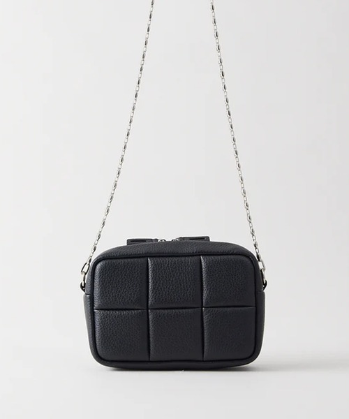 ADD CULUMN(アドカラム)の「【ADD CULUMN】PUFF - CROSSBODY EC/ A23W02B260(ショルダーバッグ・レディース・ホワイト/ブラック・FREE)」の16枚目の写真