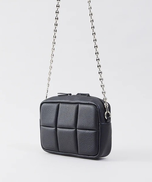ADD CULUMN(アドカラム)の「【ADD CULUMN】PUFF - CROSSBODY EC/ A23W02B260(ショルダーバッグ・レディース・ホワイト/ブラック・FREE)」の17枚目の写真
