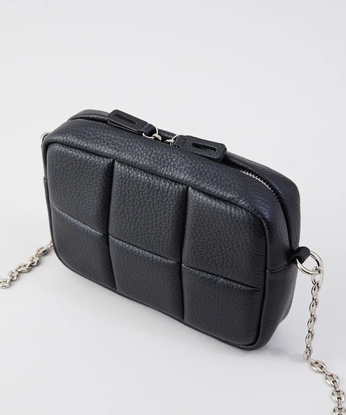 ADD CULUMN(アドカラム)の「【ADD CULUMN】PUFF - CROSSBODY EC/ A23W02B260(ショルダーバッグ・レディース・ホワイト/ブラック・FREE)」の18枚目の写真