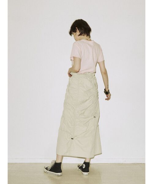 jouetie（ジュエティ）の「バタフライドッキング Tシャツ（Tシャツ/カットソー・レディース・ブラック/オフホワイト/ピンク・MEDIUM）」の9枚目の写真