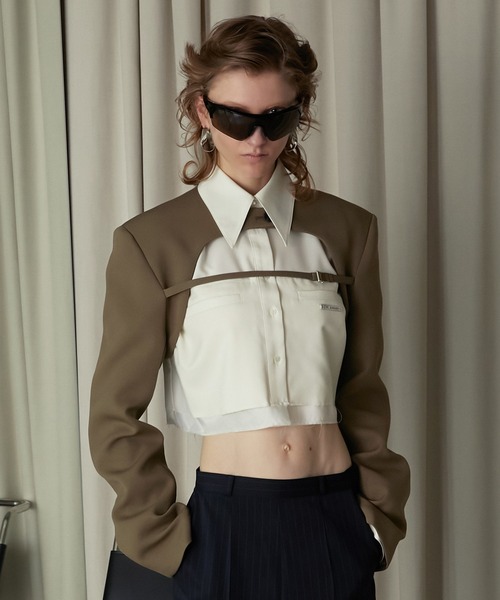 PRANK PROJECT トリプルクロスボレロジャケット PRANK PROJECT（プランクプロジェクト）の「トリプルクロスボレロ