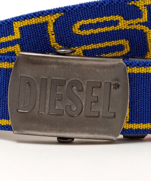 DIESEL KIDS（ディーゼルキッズ）の「DIESEL（ディーゼル）Kids & Junior ブランドロゴベルト（ベルト・キッズ・ブルー/ブラック/レッド・Ⅰ/Ⅱ）」の7枚目の写真