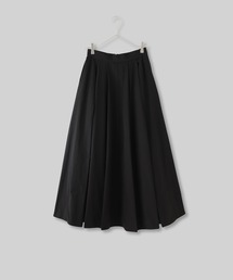 audrey and john wad | コットンナイロンタックロングスカート(スカート)