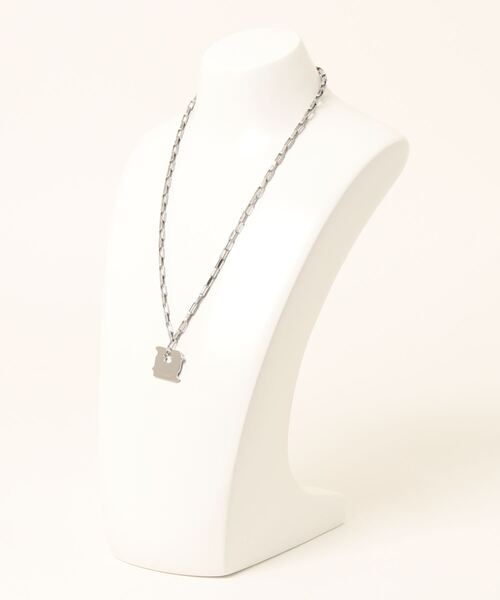 ADANS（アダンス）の「ADANS/アダンス/PAN NECKLACE（ネックレス・メンズ・シルバー・F）」の3枚目の写真