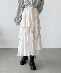 Heather | イレヘムフリルスカート　969480(スカート)