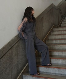 hellam | ワイドタックパンツ(スラックス)