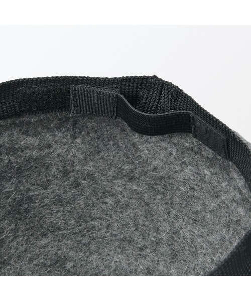 無印良品（ムジルシリョウヒン）の「ウールメルトン　キャップ（キャップ・レディース・ブラック/グレー/ダークブラウン系・57.5-59cm）」の9枚目の写真