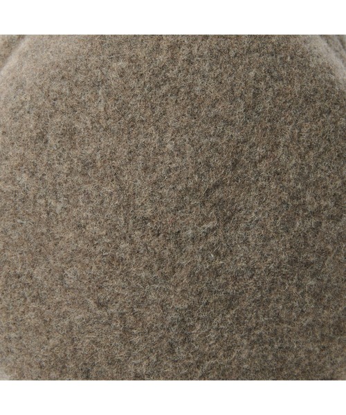 無印良品（ムジルシリョウヒン）の「ウールメルトン　キャップ（キャップ・レディース・ブラック/グレー/ダークブラウン系・57.5-59cm）」の19枚目の写真