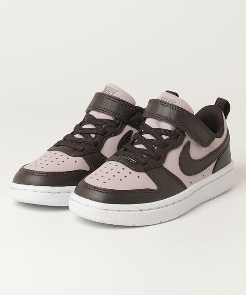 NIKE（ナイキ）の「ﾅｲｷ ｺｰﾄ ﾎﾞﾛｰ LOW ﾘｸﾗﾌﾄ PS（スニーカー・キッズ・ホワイト/レッド系その他/ブラック/ホワイト系その他/ピンク系その他/ホワイト×ブラック/ブルー系その他/グレー系その他/ブラック×ホワイト/ホワイト×グリーン/ピンク系その他2・18.0cm/22.0cm/19.0cm/20.0cm/21.0cm/17.0cm）」の10枚目の写真