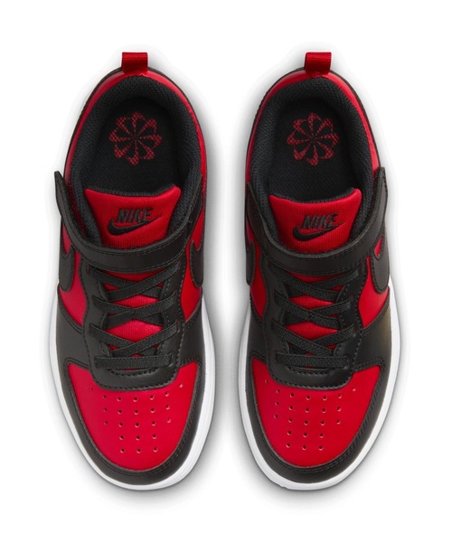 NIKE（ナイキ）の「ﾅｲｷ ｺｰﾄ ﾎﾞﾛｰ LOW ﾘｸﾗﾌﾄ PS（スニーカー・キッズ・ホワイト/レッド系その他/ブラック/ホワイト系その他/ピンク系その他/ホワイト×ブラック/ブルー系その他/グレー系その他/ブラック×ホワイト/ホワイト×グリーン/ピンク系その他2・18.0cm/22.0cm/19.0cm/20.0cm/21.0cm/17.0cm）」の21枚目の写真