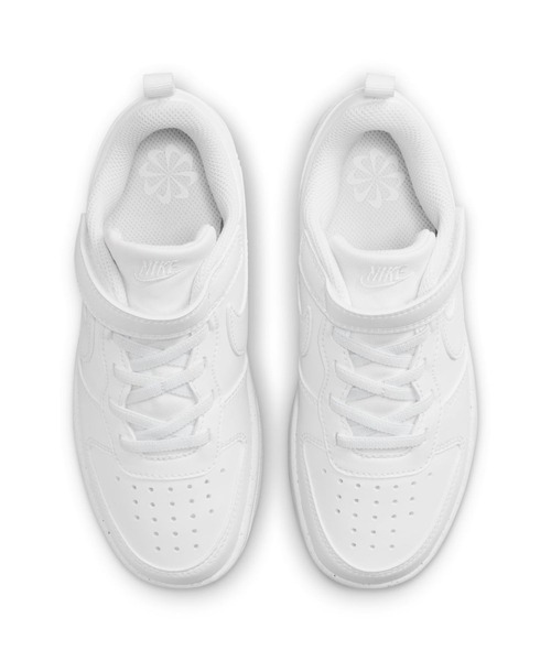 NIKE（ナイキ）の「ﾅｲｷ ｺｰﾄ ﾎﾞﾛｰ LOW ﾘｸﾗﾌﾄ PS（スニーカー・キッズ・ホワイト/レッド系その他/ブラック/ホワイト系その他/ピンク系その他/ホワイト×ブラック/ブルー系その他/グレー系その他/ブラック×ホワイト/ホワイト×グリーン/ピンク系その他2・18.0cm/22.0cm/19.0cm/20.0cm/21.0cm/17.0cm）」の14枚目の写真