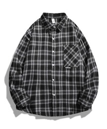 Ressaca（レサーカ）の「オーバーサイズ レギュラーカラー長袖チェックシャツ（シャツ/ブラウス・メンズ）」