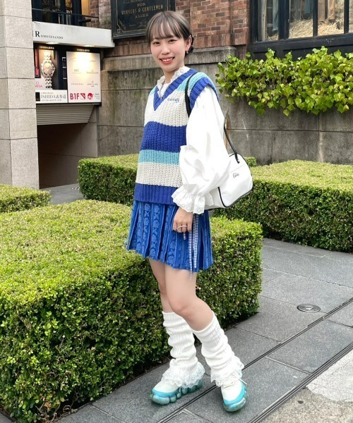 M A S U（エムエーエスユー）の「MASU CANDY LONG KNIT VEST（）」 - WEAR