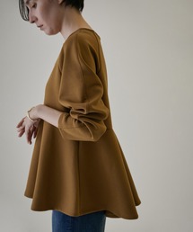 SALON adam et rope' | ペプラムプルオーバー【洗える】(Tシャツ/カットソー)