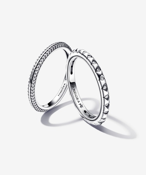 PANDORA(パンドラ)の「Pandora ME ピラミッド シルバー リング(リング・レディース・シルバー・54/60/62/64/52/50/48/56/58)」の5枚目の写真