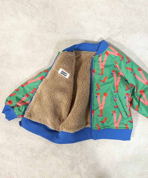 HOGAN RANCH WEAR（ホーガンランチウエア）の「ソウガラリバーシブルZIPブルゾン（80～150cm）（ブルゾン・キッズ・マルチ/カーキ/グリーン・140/150/130/80/120/90/110/100）」の15枚目の写真