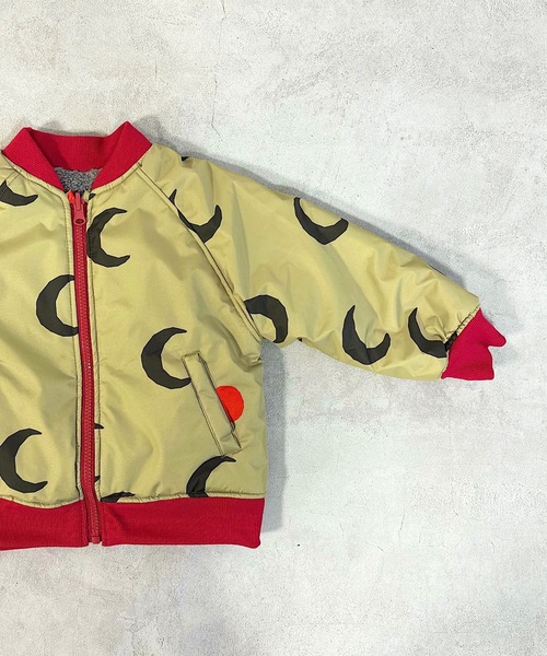 HOGAN RANCH WEAR（ホーガンランチウエア）の「ソウガラリバーシブルZIPブルゾン（80～150cm）（ブルゾン・キッズ・マルチ/カーキ/グリーン・140/150/130/80/120/90/110/100）」の10枚目の写真