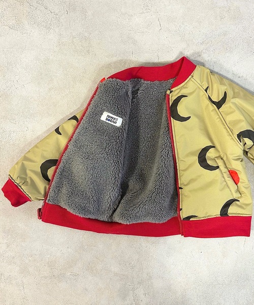 HOGAN RANCH WEAR（ホーガンランチウエア）の「ソウガラリバーシブルZIPブルゾン（80～150cm）（ブルゾン・キッズ・マルチ/カーキ/グリーン・140/150/130/80/120/90/110/100）」の11枚目の写真