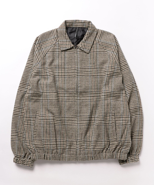 THISIS(ディスイズ)の「ビッグシルエット チェック スウィングトップ レディース(ブルゾン・レディース・グレー/ベージュ・X-LARGE/LARGE/MEDIUM)」の5枚目の写真