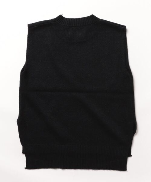 Ritzy(リッツィー)の「サイドスリット入り シンプルニットベスト(ベスト・レディース・ブラック/ダークグレー/ベージュ/グレー・FREE)」の19枚目の写真