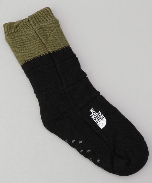 THE NORTH FACE（ザノースフェイス）の「THE NORTH FACE/ザ・ノース・フェイス Nuptse Bootie Socks/ヌプシ ブーティ ソックス（ソックス/靴下・メンズ・イエロー/ブラウン/ブラック/オリーブ・SMALL/MEDIUM）」の3枚目の写真
