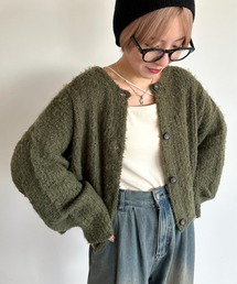 ブークレークロップドカーディガン【ZOZOTOWN限定アイテム】