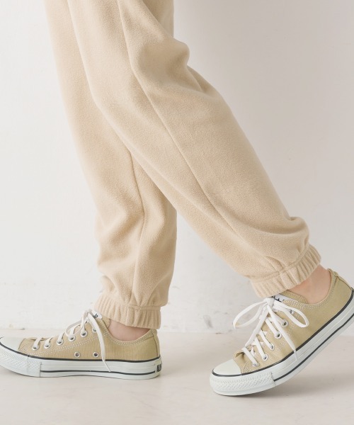 ふわ軽静電気防止マイクロフリースジョガーパンツ（その他パンツ