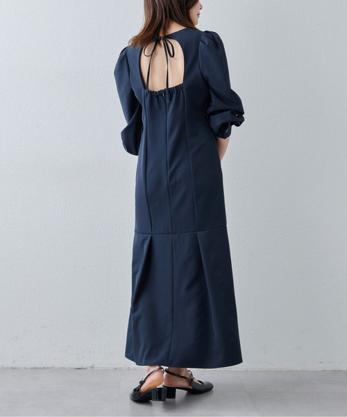 GALLARDAGALANTE（ガリャルダガランテ）の「バックオープンワンピース【ZOZOTOWN限定商品】（ワンピース・レディース・ブラック/ネイビー・M/S/XS）」の2枚目の写真