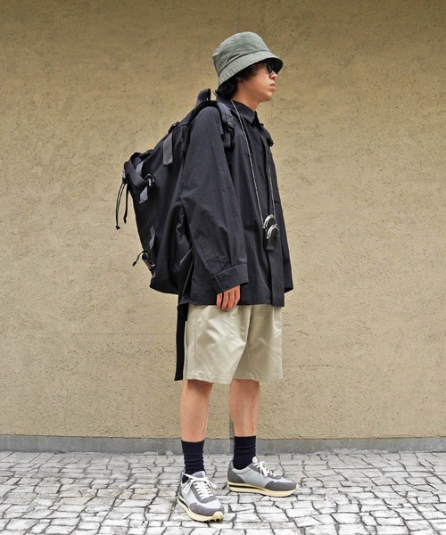 macromauro（マクロマウロ）の「【macromauro】  Wallase&Murron Special Order / KAOS  - BELT / PAINT COTTON（バックパック/リュック・メンズ・ブラック・FREE）」の6枚目の写真