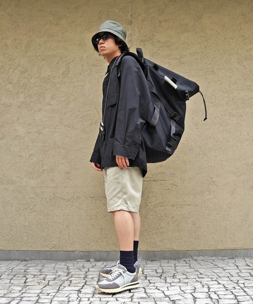 macromauro（マクロマウロ）の「【macromauro】  Wallase&Murron Special Order / KAOS  - BELT / PAINT COTTON（バックパック/リュック・メンズ・ブラック・FREE）」の7枚目の写真
