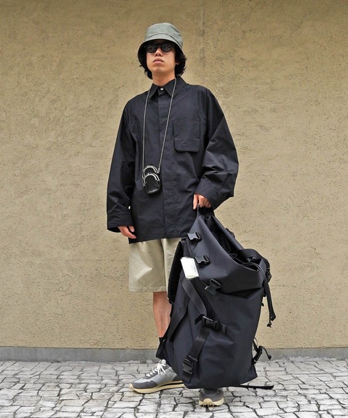 macromauro（マクロマウロ）の「【macromauro】  Wallase&Murron Special Order / KAOS  - BELT / PAINT COTTON（バックパック/リュック・メンズ・ブラック・FREE）」の8枚目の写真