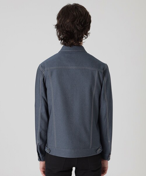 BLACK LABEL CRESTBRIDGE（ブラックレーベル・クレストブリッジ）の「【一部店舗限定】テクニカルデニムジャケット（デニムジャケット・メンズ・ブラック/ブルー・M/L）」の14枚目の写真