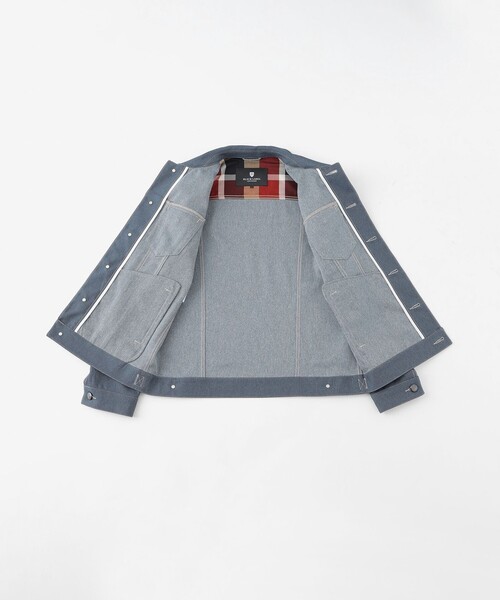 BLACK LABEL CRESTBRIDGE（ブラックレーベル・クレストブリッジ）の「【一部店舗限定】テクニカルデニムジャケット（デニムジャケット・メンズ・ブラック/ブルー・M/L）」の17枚目の写真