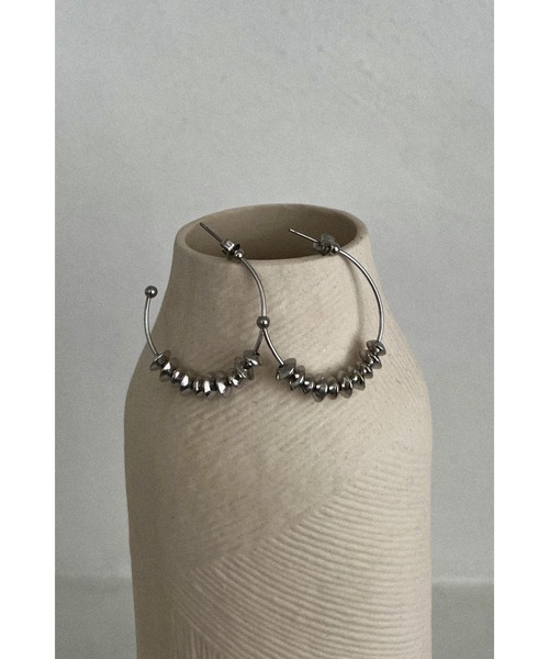 ALEXIA STAM(アリシアスタン)の「Bicone Beads Earrings /バイコーンビーズピアス(ピアス(両耳用)・レディース・シルバー/ゴールド・FREE)」の18枚目の写真