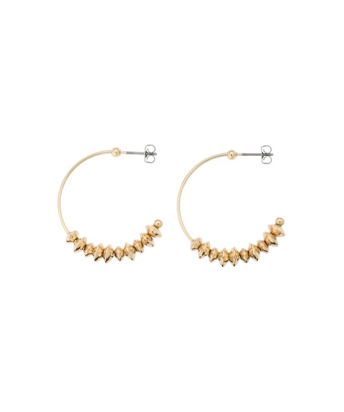ALEXIA STAM(アリシアスタン)の「Bicone Beads Earrings /バイコーンビーズピアス(ピアス(両耳用)・レディース・シルバー/ゴールド・FREE)」の4枚目の写真