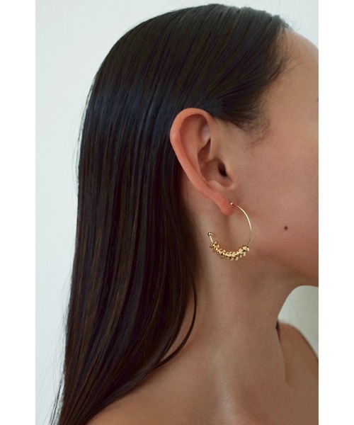 ALEXIA STAM(アリシアスタン)の「Bicone Beads Earrings /バイコーンビーズピアス(ピアス(両耳用)・レディース・シルバー/ゴールド・FREE)」の13枚目の写真